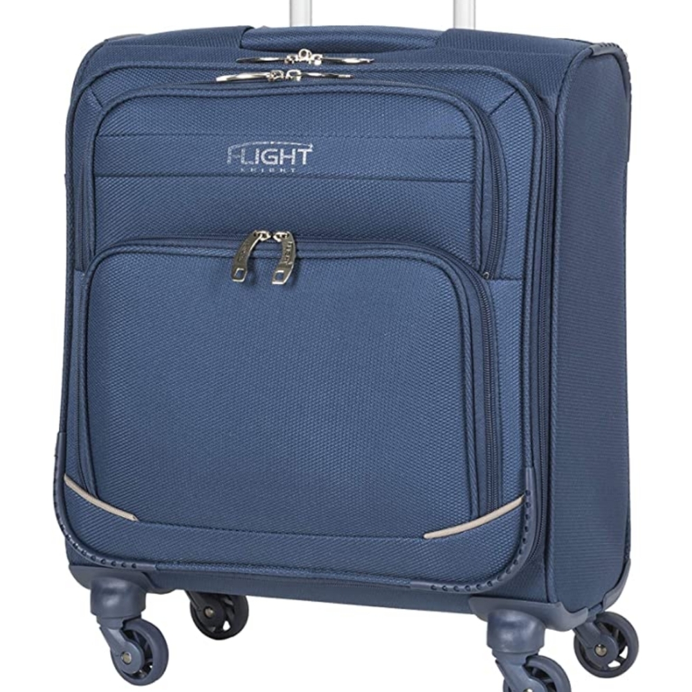 Lightweight 4 Wheel 300D Soft Case Suitcases Maximum Size For Vuel - Picture 2 of 13